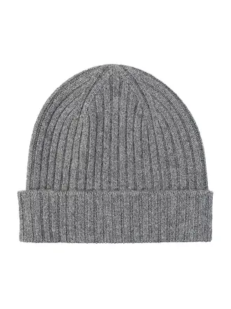 AKAROA | Kaschmirmütze - Haube LU | grau